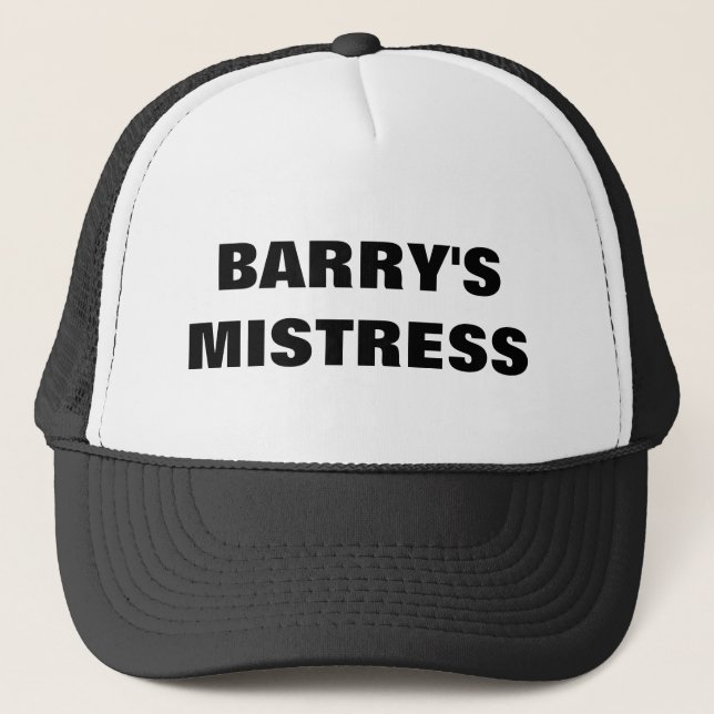 BONÉ BARRY'S MISTRESS (Frente)