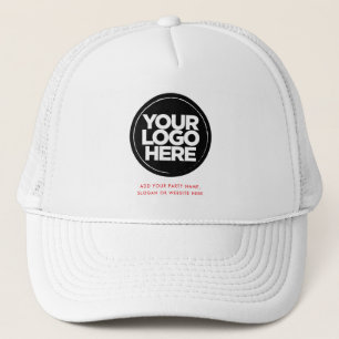Boné Baseball com Logotipo e Texto Personalizados