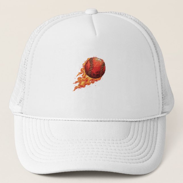Boné Baseball de Fogo  (Frente)
