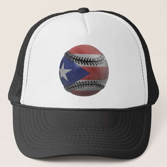 Boné Baseball em Porto Rico (Frente)
