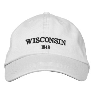 Boné Baseball Hat ajustável em Wisconsin