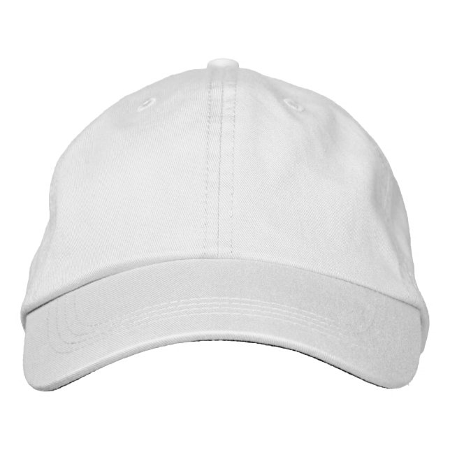 Boné Basic Adjustable White Cap  (Frente)