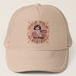 Boné Basquete Feminino Rosa