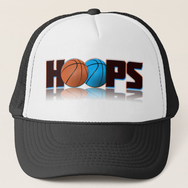 Boné Basquetebol das aros (Frente)