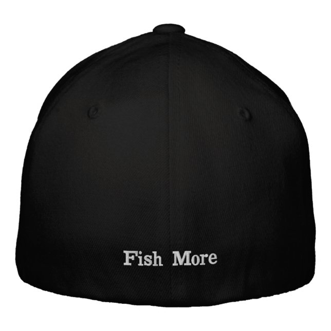 Boné Bass Man Fish More Baseball Hat (Verso)