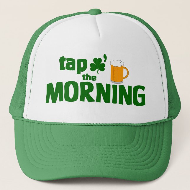 Boné Bata O o chapéu do dia do St Patrick do irlandês (Frente)