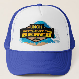 Boné Batalha de UNOH nos chapéus da praia