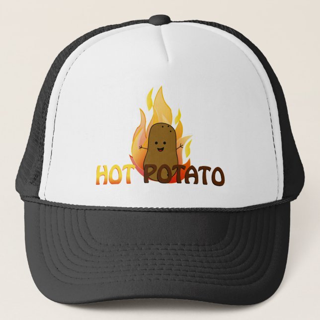 Boné Batata Quente, Comida Divertida (Frente)