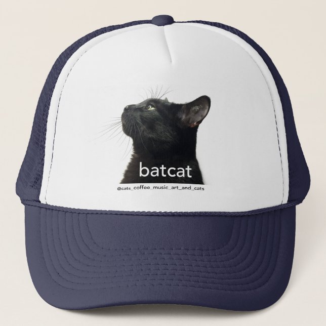 Boné Batcat: chapéu do camionista (Frente)