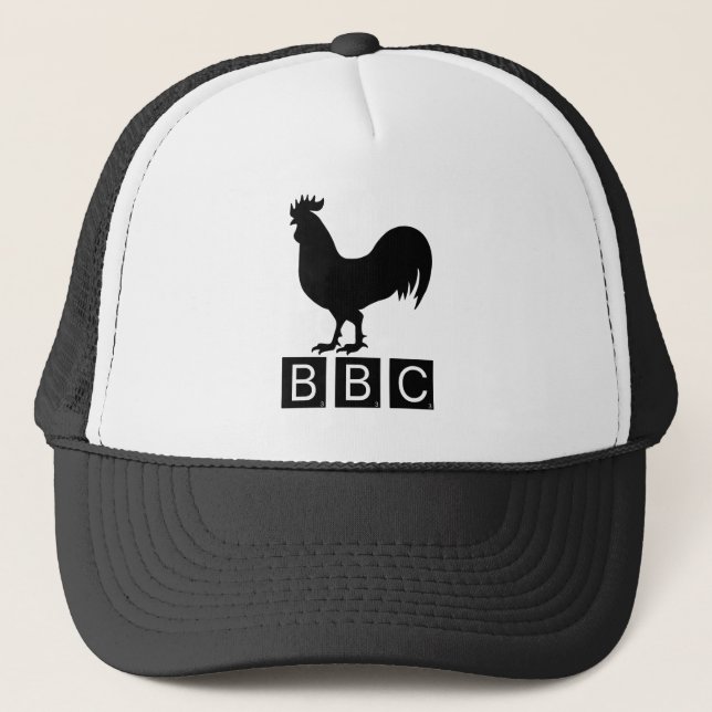 Boné BBC - Grande Cockerel Preto (Frente)