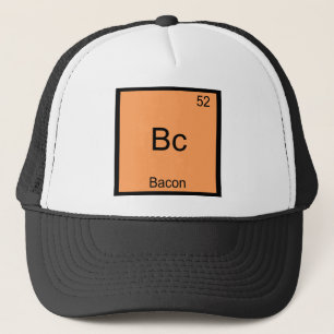 Boné Bc - Bacon Funny Element Chemistry Meme T-Shirt