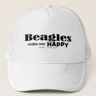 Boné Beagles me fazem feliz