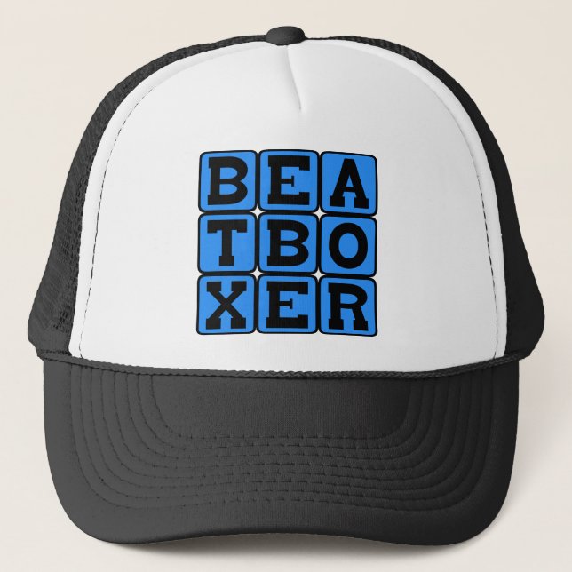 Boné Beatboxer, Ginástica Vocal (Frente)