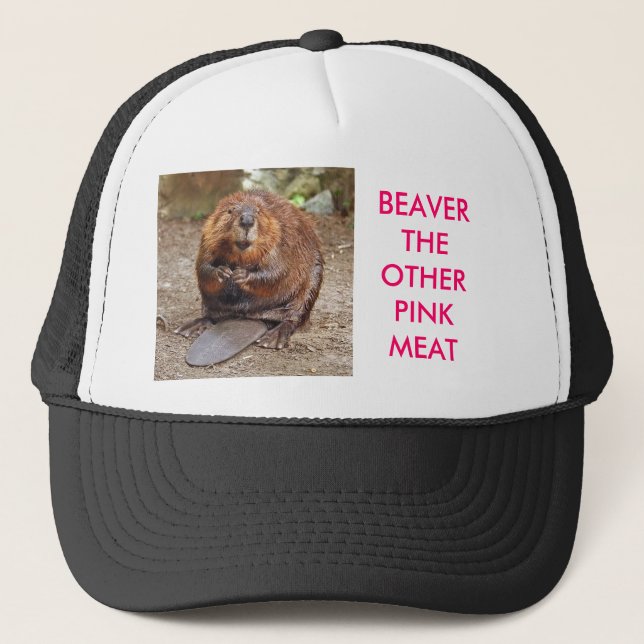 BONÉ BEAVER A OUTRA CARNE COR-DE-ROSA (Frente)