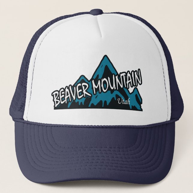Boné Beaver Mountain Resort Montanhas (Frente)