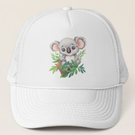 Boné Bebê Adorável Urso Koala