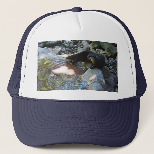Boné Bebendo de Otters, Hábito de Caminhoneiros (Frente)