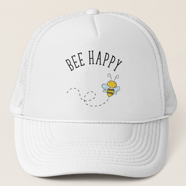 Boné Bee Happy (Frente)