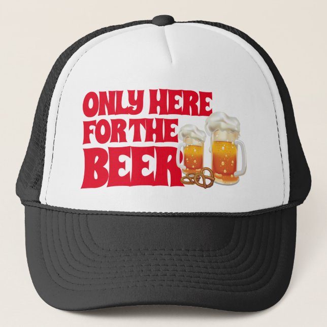 Boné Beer Lover Aqui Apenas Para Beer Drinker (Frente)