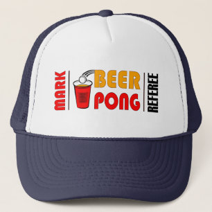 Boné Beer Pong Referee Trucker Hat