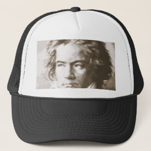 Boné Beethoven Em Sepia Trucker Hat