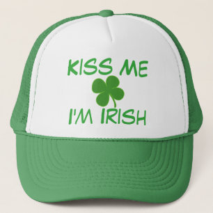 Boné Beije-me camionista irlandês