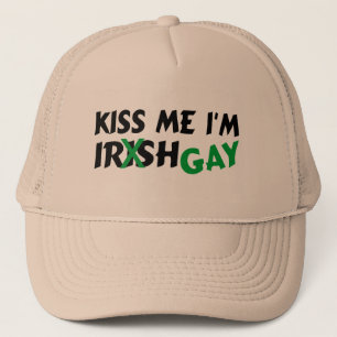 Boné Beije-me gay do irlandês Im