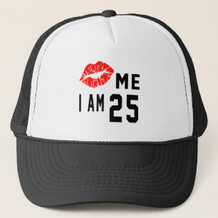 Boné Beije-me que eu sou 25