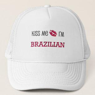 Boné Beije-me que eu sou BRASILEIRO