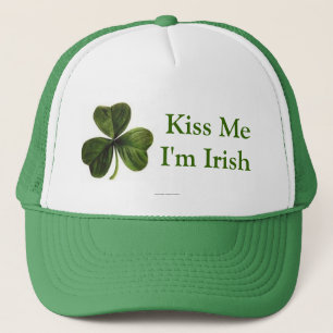 Boné Beije-me que eu sou irlandês