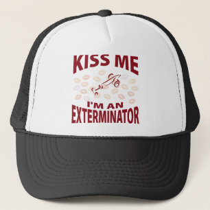 Boné Beije-me que eu sou um Exterminator