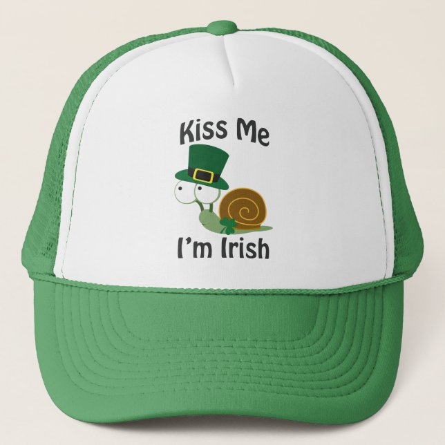 Boné Beije-me, sou irlandês (Frente)