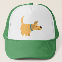 Bela Cartoon Amarelo Labrador Hat