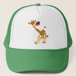 Boné Bela Cartoon Ambling Giraffe Hat