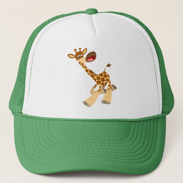 Boné Bela Cartoon Ambling Giraffe Hat (Frente)