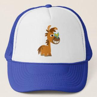 Boné Bela Cartoon Borboleta Pony Hat