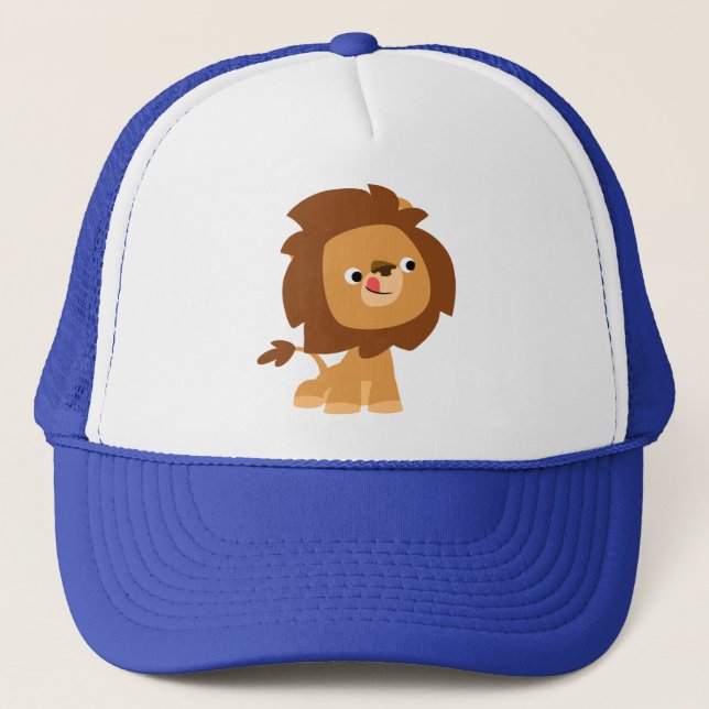 Boné Bela Cartoon Greedy Lion Hat (Frente)