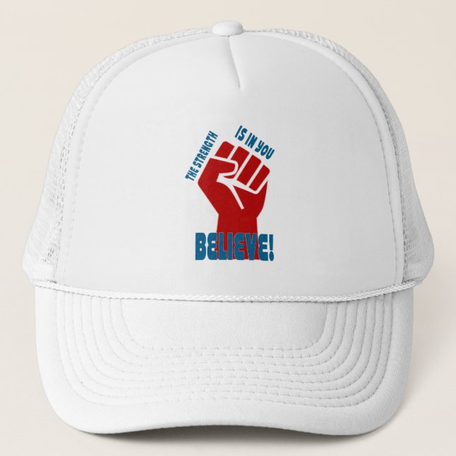 Boné Believe in Workers Power Union Design (Frente)