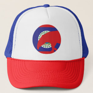 Boné Belize Tapir Bandeira Animal Nacional Belizean