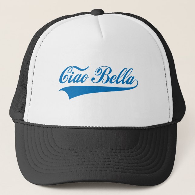 Boné bella do ciao, cumprimento italiano, design de (Frente)