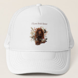 Boné Belo Red Setter Irlandês