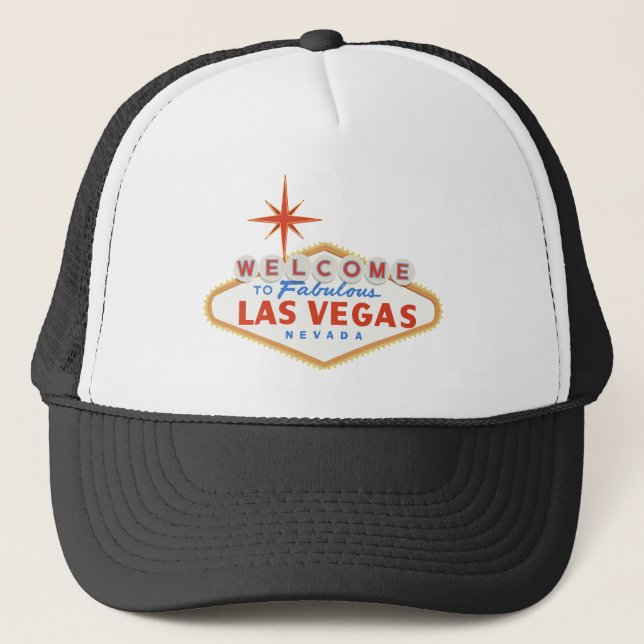 Boné Bem-vindo ao Las Vegas Black (Frente)