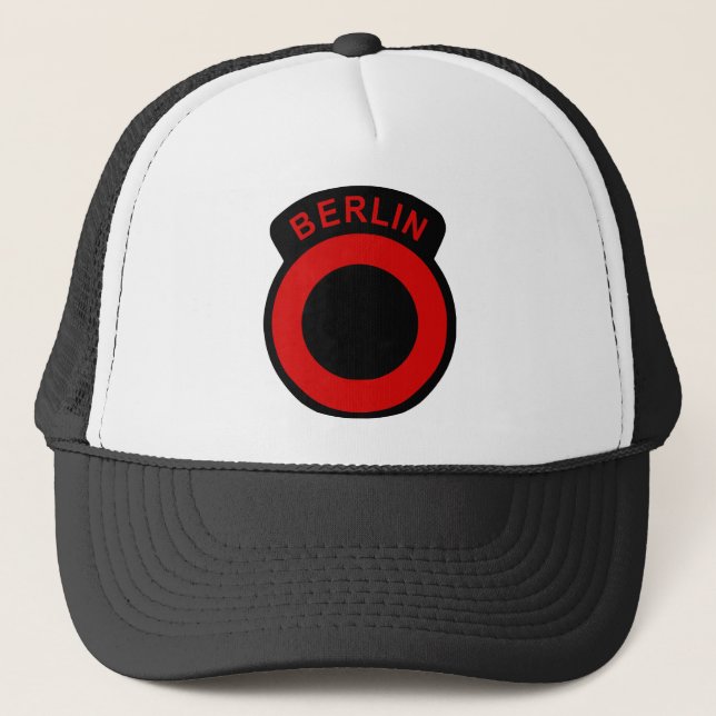 Boné Berlim Infantry brigada fã Cap (Frente)