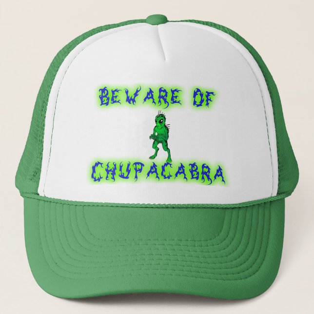 Boné Beware do Chupacabra (Frente)