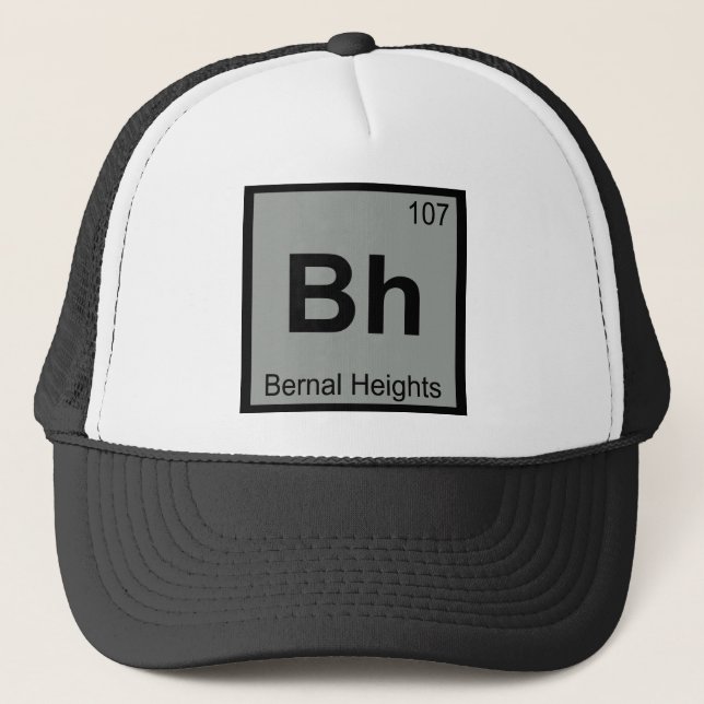 Boné BH - Símbolo da química de San Francisco das (Frente)