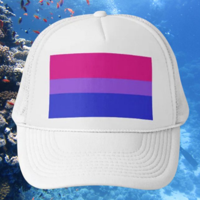Boné Bi Pride Bold Hat (Criador carregado)