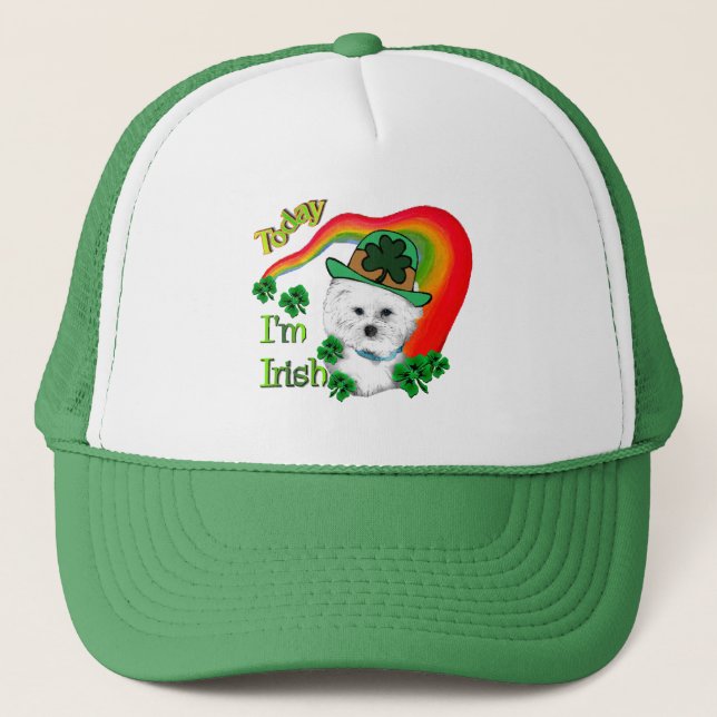 Boné Bichon Frise St Patricks (Frente)