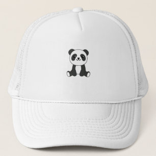 Boné Bichos Bons Panda Crianças Bebês Bear Pandas