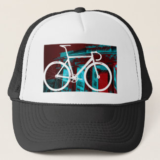 Boné Bicicleta Berlim da trilha - azul vermelho