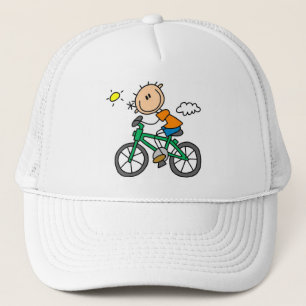 Boné Bicicleta da equitação do menino da vara